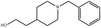 N‐ベンジル‐4‐(2‐ヒドロキシエチル)ピペリジン 化学構造式