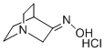 QUINUCLIDIN-3-ONE OXIME HYDROCHLORIDE, 76883-37-9, 结构式