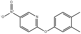 2-(3,4-Dimethyl-phenoxy)-5-nitro-pyridine,76893-52-2,结构式
