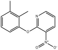 2-(2,3-二甲苯氧基)-3-硝基吡啶, 76893-55-5, 结构式