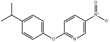 2-(4-Isopropyl-phenoxy)-5-nitro-pyridine,76893-56-6,结构式