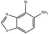 5-氨基-4-溴苯并噻唑,769-19-7,结构式