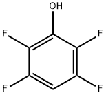 2,3,5,6-テトラフルオロフェノール 化学構造式