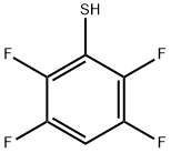 2,3,5,6-四氟苯硫酚,769-40-4,结构式