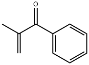 2-methyl-1-phenyl-prop-2-en-1-one, 769-60-8, 结构式
