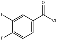 3,4-Difluorobenzoyl chloride Structure