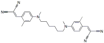 N,N-비스[4-(2,2-디시아노비닐)-3-메틸페닐]-N,N-디메틸헥사메틸렌 디아민