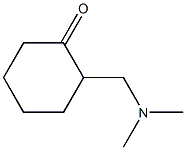 Cyclohexanone, 2-[(dimethylamino)methyl]-, (+)- (9CI) Structure