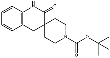 TERT-BUTYL 2'-OXO-2',4'-DIHYDRO-1'H-SPIRO[PIPERIDINE-4,3'-QUINOLINE]-1-CARBOXYLATE Structure