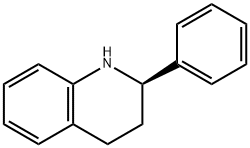 R-2-Phenyl-1,2,3,4-tetrahydro-quinoline Struktur