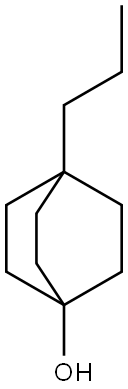 4-正丙双环基[2.2.2]辛烷-1-醇, 76921-54-5, 结构式