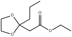 ETHYL 3-(1,3-DIOXOLANE)HEXANOATE Struktur