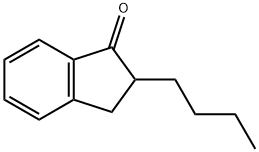 2-BUTYL-1-INDANONE  95 化学構造式