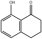 8-羟基-1-萘满酮, 7695-47-8, 结构式