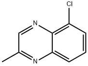 5-クロロ-2-メチルキノキサリン 化学構造式