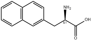 3-(2-Naphthyl)-D-alanine Structure