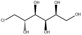 6-chloro-6-deoxyglucitol Struktur