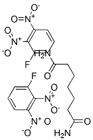 bis(dinitrofluorobenzene)pimelic acid amide Structure