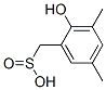 Benzenemethanesulfinic acid, 2-hydroxy-3,5-dimethyl- (9CI) Structure