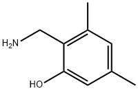 Phenol, 2-(aminomethyl)-3,5-dimethyl- (9CI) Structure