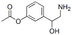 Benzenemethanol, 3-(acetyloxy)-alpha-(aminomethyl)- (9CI) Struktur