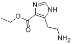 1H-Imidazole-4-carboxylicacid,5-(2-aminoethyl)-,methylester(9CI) Structure