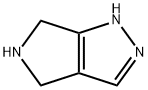 1,4,5,6-テトラヒドロピロロ[3,4-c]ピラゾール 化学構造式