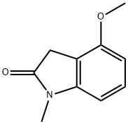 4-Methoxy-1-methylindolin-2-one Struktur
