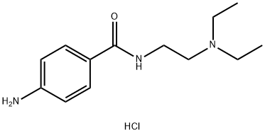 普鲁卡因盐酸盐, 7699-39-0, 结构式
