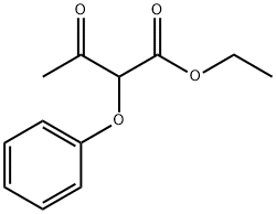 2-フェノキシアセト酢酸エチル 化学構造式