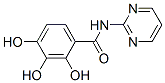 Benzamide, 2,3,4-trihydroxy-N-2-pyrimidinyl- (9CI) Structure