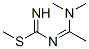 Carbamimidothioic acid, [1-(dimethylamino)ethylidene]-, methyl ester (9CI) Structure