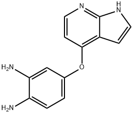 4-(3,4-DIAMINOPHENOXY)-7-AZAINDOLE 结构式