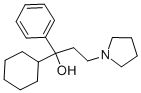 环苯咯丙醇,77-37-2,结构式