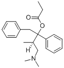 Benzeneethanol, .alpha.-2-(dimethylamino)-1-methylethyl-.alpha.-phenyl-, propanoate (ester) Structure