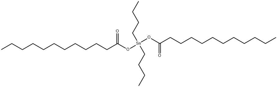 二丁基二月桂酸锡,77-58-7,结构式