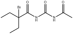 acetyl carbromal Structure