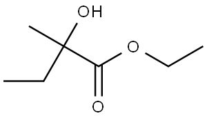 ethyl 2-hydroxy-2-methylbutyrate Structure