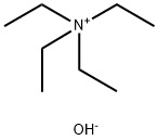 Tetraethylammonium hydroxide  Struktur