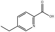 5-エチルピリジン-2-カルボン酸 化学構造式