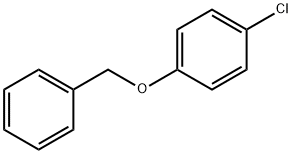 ベンジルp-クロロフェニルエーテル 化学構造式