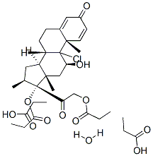 倍氯米松二丙酸酯, 77011-63-3, 结构式