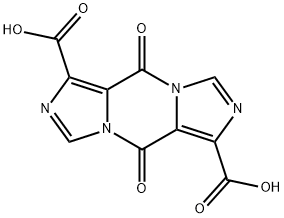 5,10-dioxo-5H,10H-diimidazo[1,5-a:1',5'-d]pyrazine-1,6-dicarboxylic acid Structure