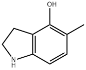 1H-Indol-4-ol, 2,3-dihydro-5-methyl- (9CI),770250-71-0,结构式