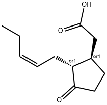 茉莉酸, 77026-92-7, 结构式