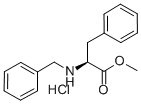 N-(苯基甲基)-L-苯丙氨酸甲酯盐酸盐, 7703-09-5, 结构式