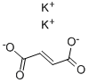 フマル酸1-水素4-カリウム 化学構造式