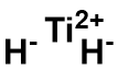 二氢化钛 结构式