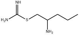 S-(2-aminopentyl)isothiourea Struktur