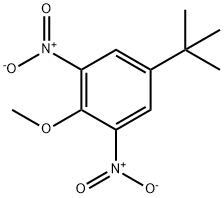4-叔丁基-2,6-二硝基苯甲醚, 77055-30-2, 结构式
